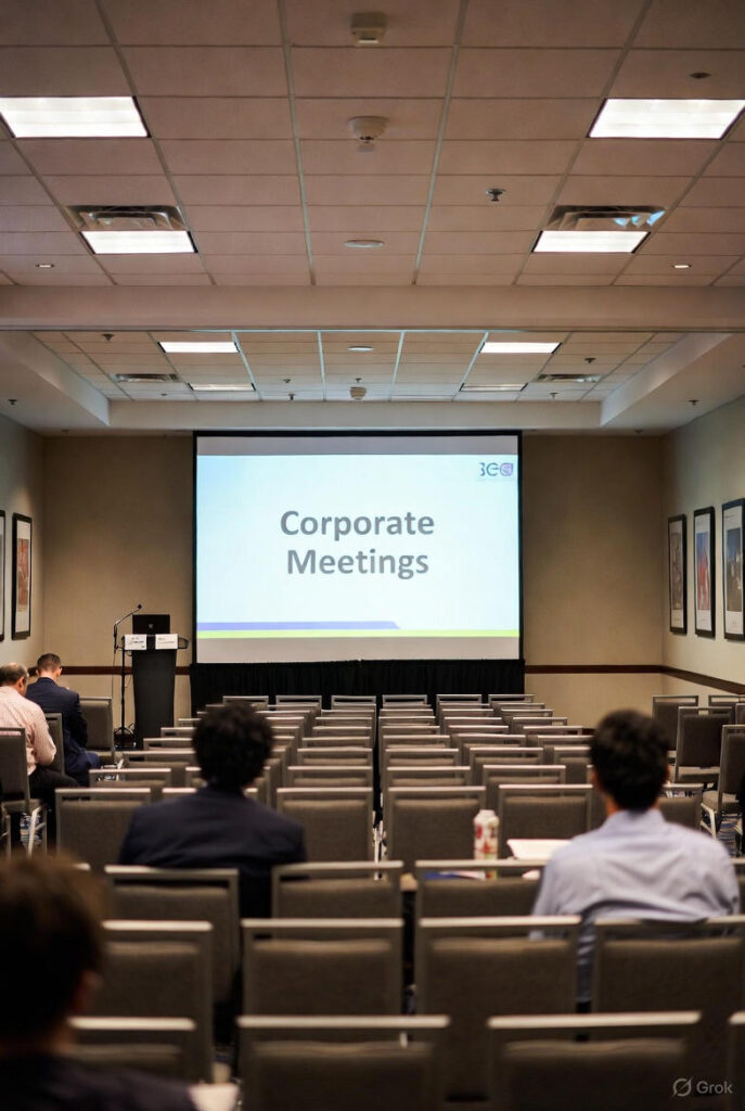 corporate meetings